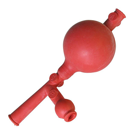 Балон гумовий для піпеток з клапаном